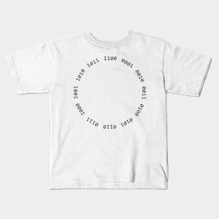 Binary Clock Kids T-Shirt